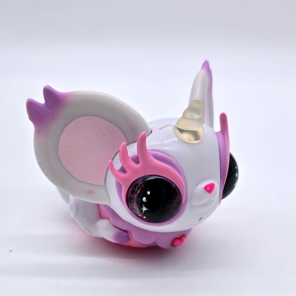 WowWee Other - WowWee Lil' Shimmer Unicorn Creature Toy White Purple Pink Big Eyes-Works